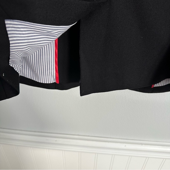 J Crew Parke Blazer in Wool Flannel Black Size 6 - Picture 9 of 12